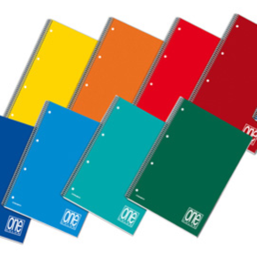 BLASETTI ONE COLOR QUADERNO A4 80 GR FORATO RIGHE 1R 60 FOGLI CONF 5 Pz.